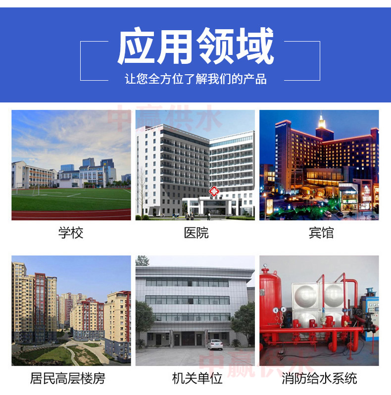 方形不銹鋼水箱應用場景